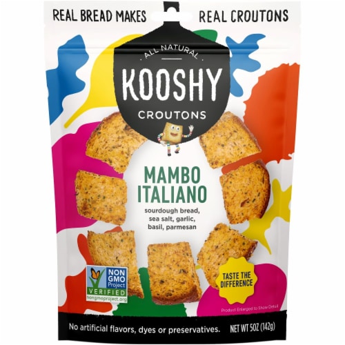 Kooshy Croutons Mambo Italiano Croutons Perspective: front