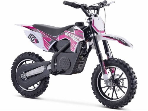 MotoTec 24v 500w Gazella Electric Dirt Bike Purple 1 Kroger