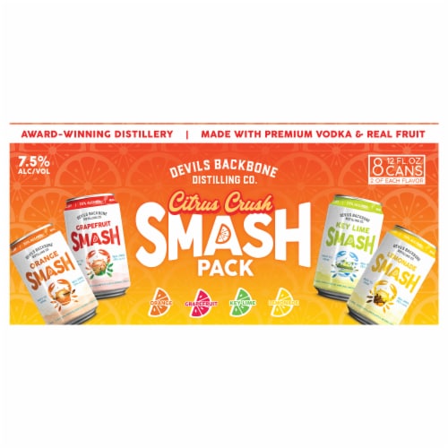 Devil's Backbone Citrus Crush Smash Pack Perspective: front