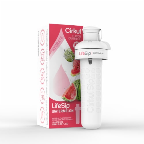 Cirkul® LifeSip® Watermelon Flavor Cartridge Perspective: front
