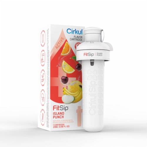 Cirkul FitSip Island Punch Flavor Cartridge Perspective: front