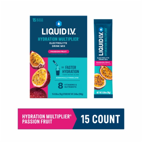 Liquid I.V.® Hydration Multiplier® Electrolyte Drink Mix, 15 ct