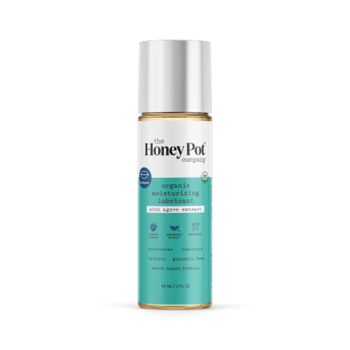The Honey Pot® Organic Intimate Lubricant Moisturizing With Agave Extract Water Based Perspective: front