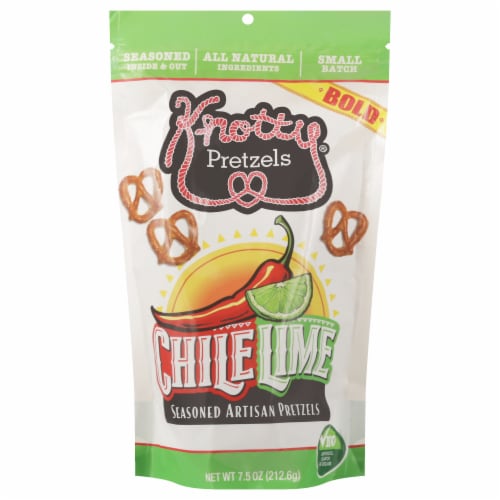 Knotty® Pretzels - Pretzels Chile Lime Perspective: front