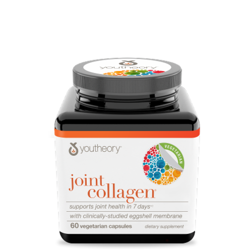 Youtheory® Joint Collagen® Vegetarian Capsules Perspective: front