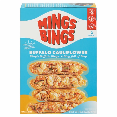 Mings Bings® Buffalo Cauliflower Rings Perspective: front