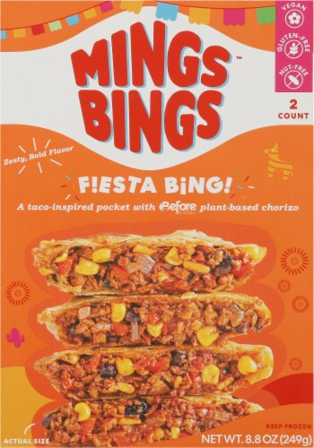 Mings Bings™ Fiesta Bing Frozen Taco Perspective: front
