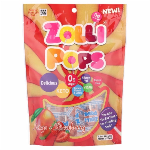 Zollipops Mango Stawberry Duo Perspective: front