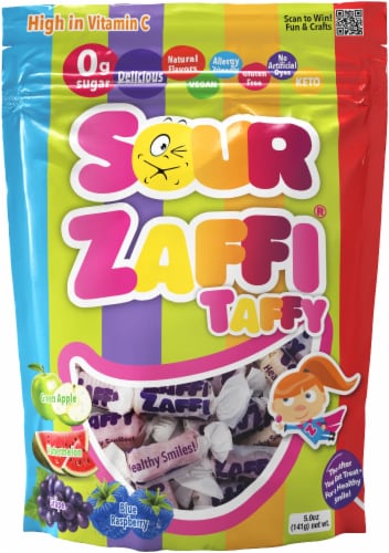 Sour Zaffi® Taffy - Assorted Perspective: front