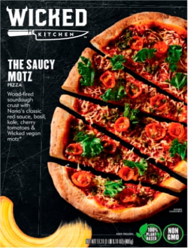 Wicked Kitchen™ Plant Based Non GMO The Saucy Motz Pizza Perspective: front