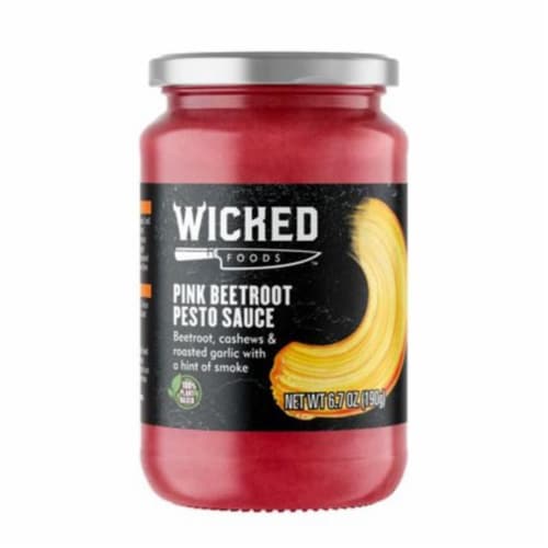 Wicked Foods Pink Beetroot Pesto Sauce 6.7oz, 6.7 oz - Fred Meyer