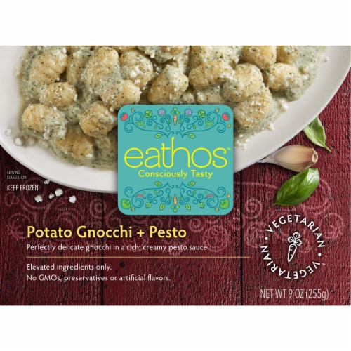 Eathos™ Potato Gnocchi + Pesto Perspective: front
