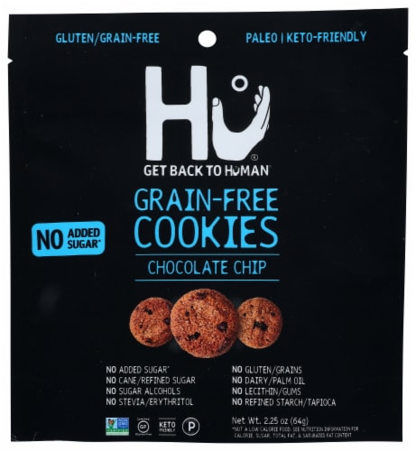 Get Back to Human Chocolate Chip Grain-Free Cookies Perspective: front
