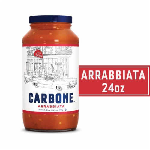 Carbone Arrabbiata Sauce 24 oz Perspective: front