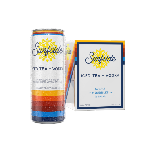 Surfside Iced Tea + Vodka Perspective: front