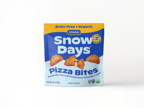 Snow Days® Grain-Free Organic Cheese Pizza Bites Perspective: front