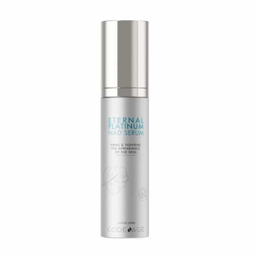 Codeage Eternal Platinum NAD+ Face Serum Perspective: front