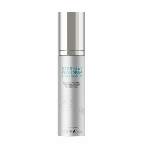 Codeage Eternal Platinum NAD+ Face Serum Perspective: front