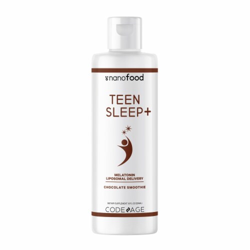 Codeafe Nanofood Liposomal Teen Sleep Liquid Perspective: front