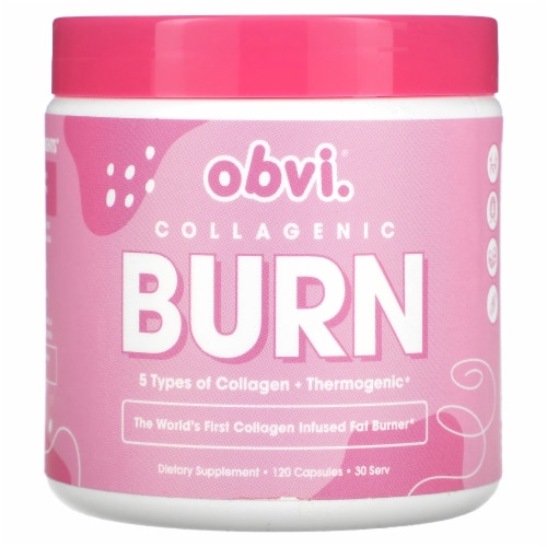 Obvi Collagenic Burn Dietary Supplement Perspective: front