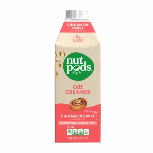 nutpods® Cinnamon Swirl Unsweetened Oat Creamer