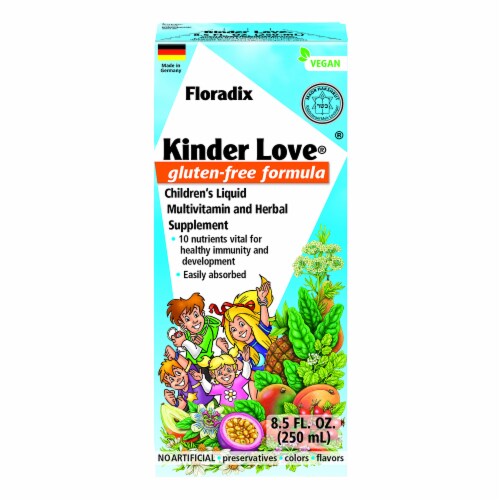 Kinder Love Gluten-Free Children's Liquid Multivitamin and Herbal Supplement, fl - Metro Market