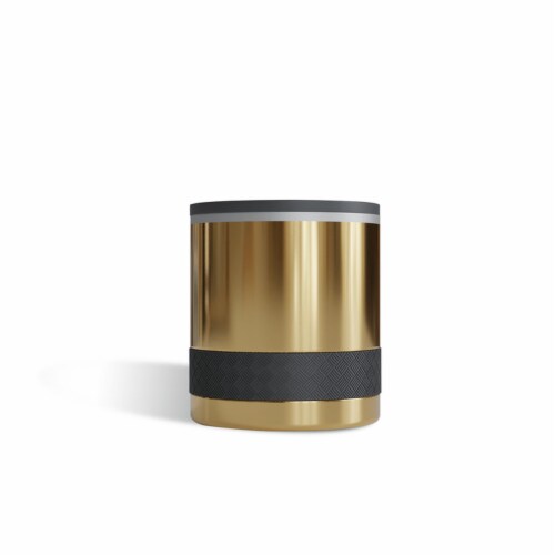 10oz RECESS ROCKS TUMBLER —Gold Perspective: front
