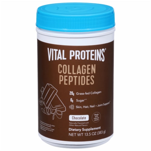 Vital Proteins® Collagen Peptides Chocolate Dietary Supplement Perspective: front