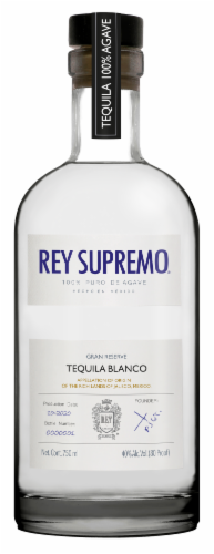 Rey Supremo Gran Reserve Tequila Blanco Perspective: front