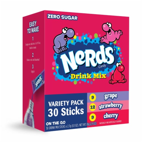 Nerds® Variety Pack Drink Mix Perspective: front