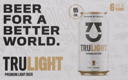 TRU Colors TRU Light Premium Light Beer Perspective: front