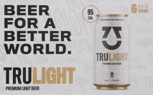 TRU Colors TRU Light Premium Light Beer Perspective: front