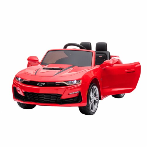 Dakott 2021 2022 Chevy Camaro Racing 2SS Battery Powered Ride On Car Toy Red 1 Piece Baker s