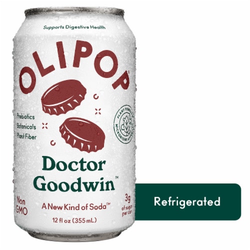 OLIPOP® A New Kind of Soda Doctor Goodwin Perspective: front