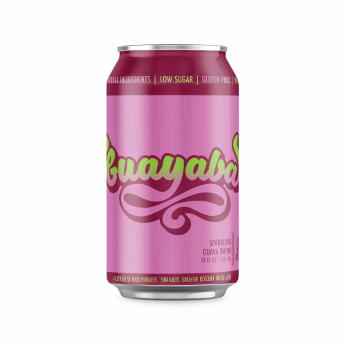 Frescos Naturales Guayaba Sparkling Guava Drink Perspective: front