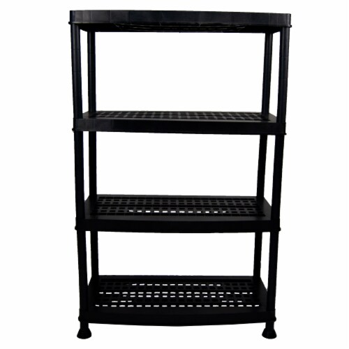 DUNA Storage & Organizing Rack - Black Perspective: front