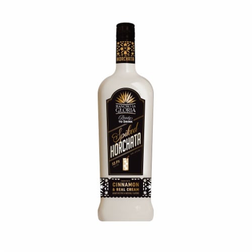 Rancho La Gloria Cinnamon & Real Cream Spiked Horchata Ready to Drink Cocktail Single Bottle Perspective: front