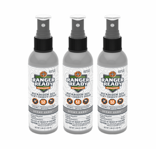 Ranger Ready Tick and Insect Repellant Spray - 3 Pack Perspective: front