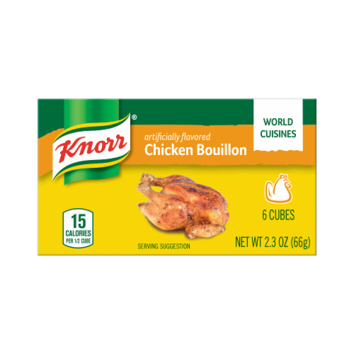 Knorr Chicken Bouillon Cubes Perspective: front