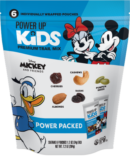 Power Up Kids Power Packed Premium Trail Mix Multipack Perspective: front