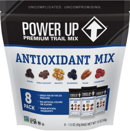 Gourmet Nut Power Up Premium Antioxidant Trail Mix Perspective: front