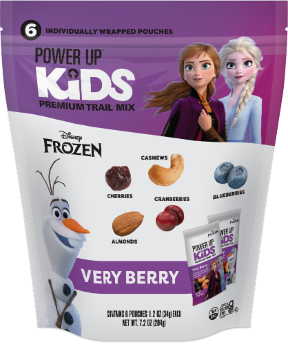 Gourmet Nut Power Up® Kids Very Berry Premium Trail Mix Perspective: front