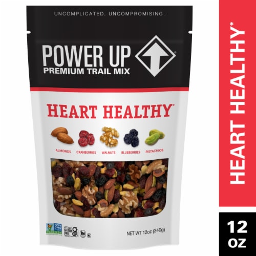 Power Up® Heart Healthy Trail Mix Perspective: front