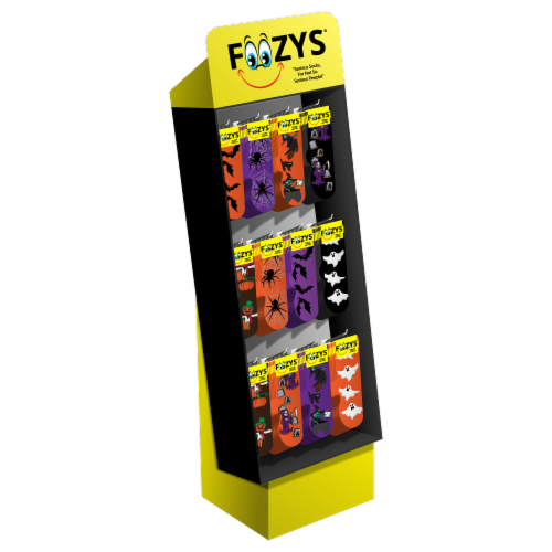 Foozys® Halloween Men's Novelty Socks Perspective: front