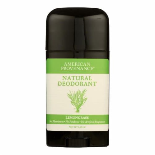 American Provenance Natural Deodorant Lemongrass 2.65 oz Perspective: front