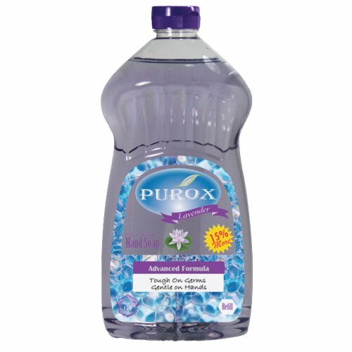 PUROX LAVENDER Refill 64oz Hand Soap Perspective: front