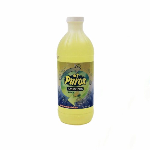 PUROX AMMONIA LEMON 32oz Perspective: front