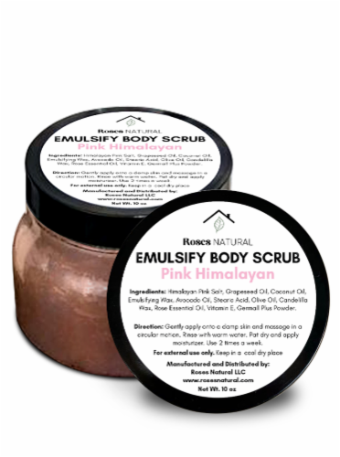 Body Scrub - Pink Himalayan Perspective: front