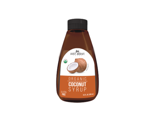 Just About Foods Organic Coconut Syrup Perspective: front