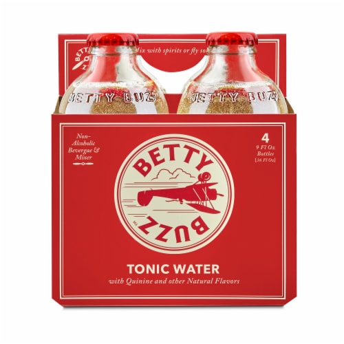 Betty Buzz Tonic Bottled Water Perspective: front